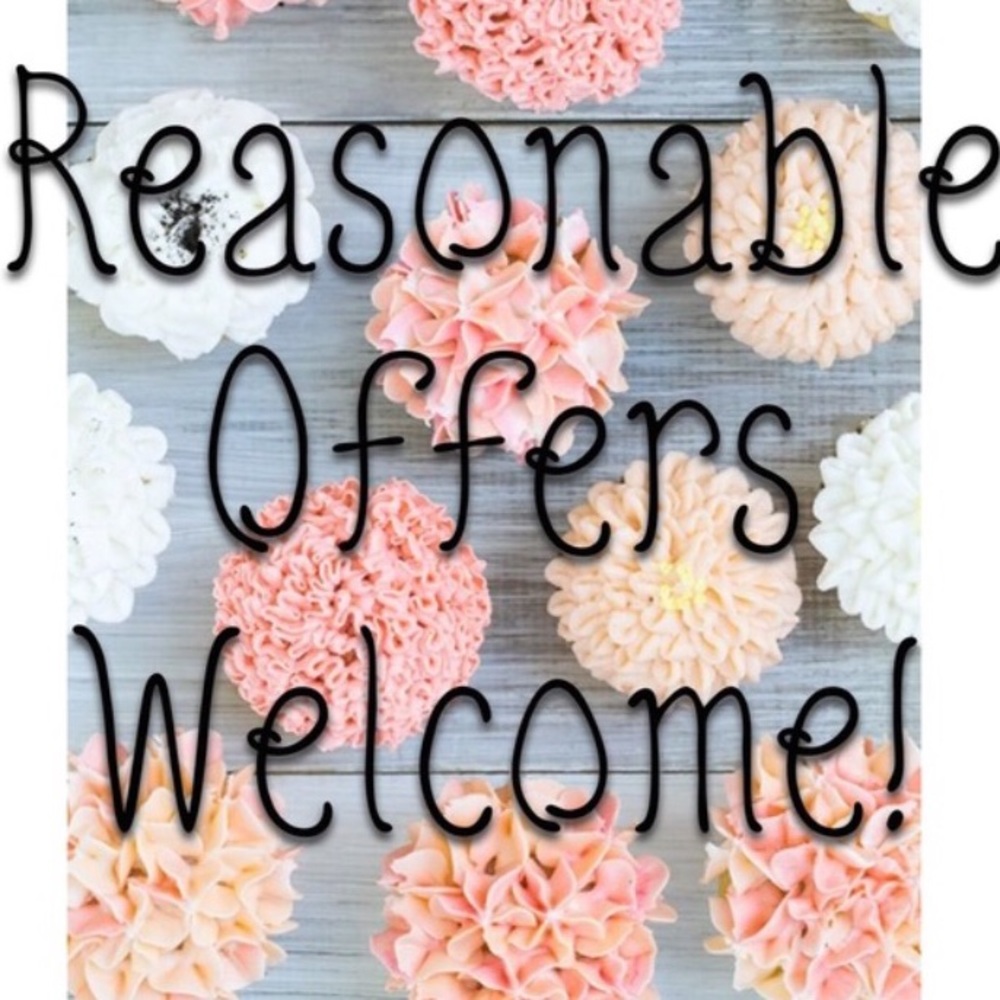 Reasonable offers welcomed!! :)