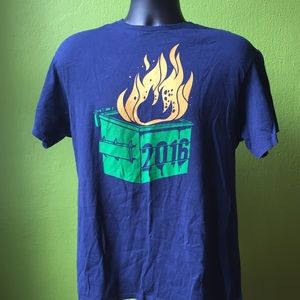 2016 Dumpster Fire shirt.