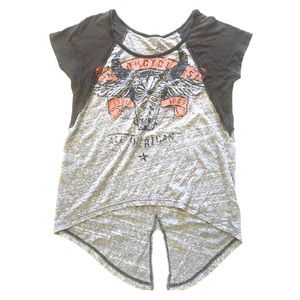 Free People Moto Graphic Tee