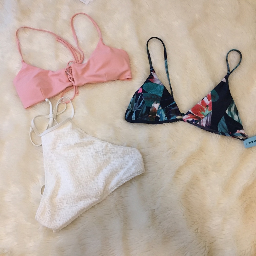 3 bikini tops...Read the description for more info