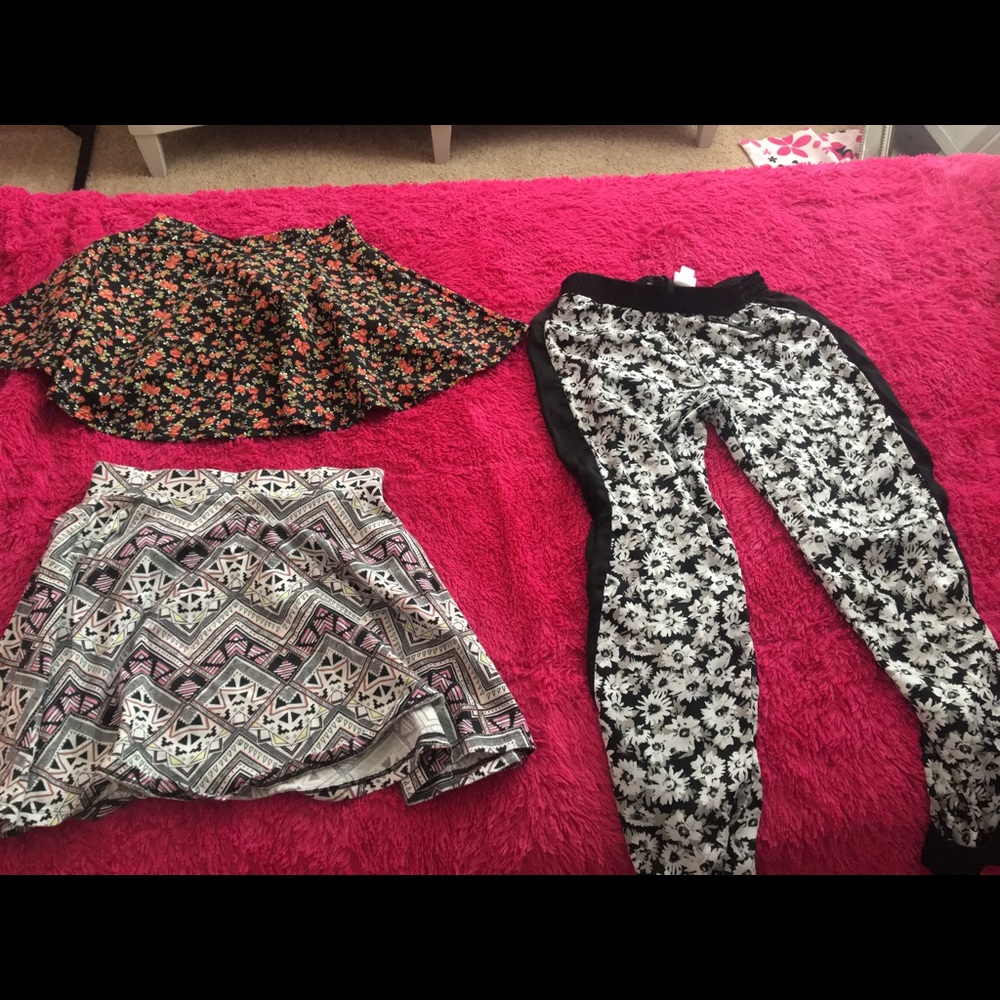 Cute skirts and joggers