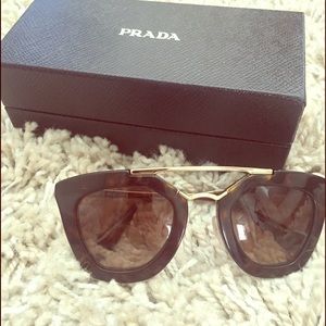 Prada PR 09QS Polarized Sunglasses
