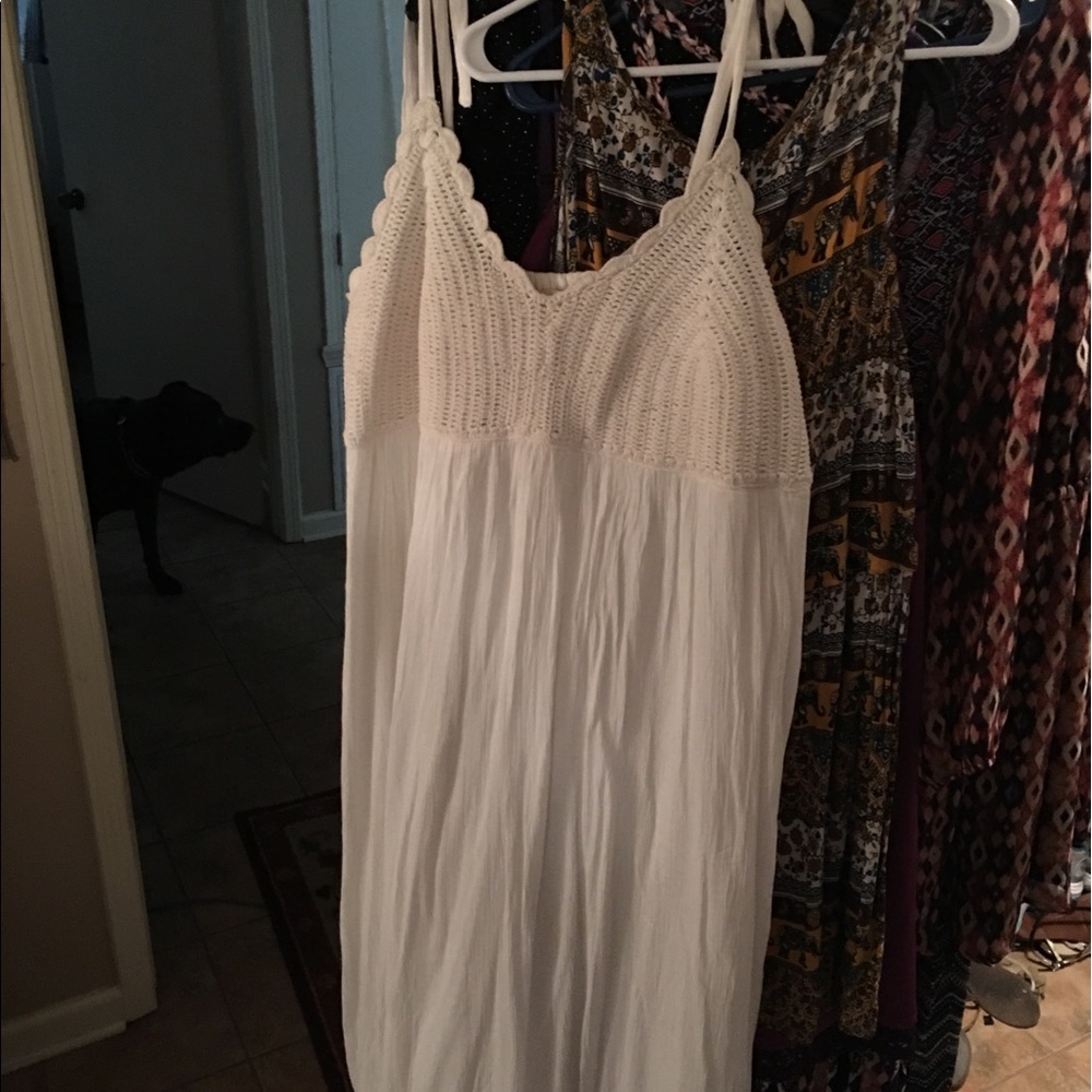 Sexy White Maxi Dress