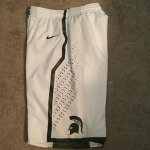 Nike Michigan State authentic shorts, medium