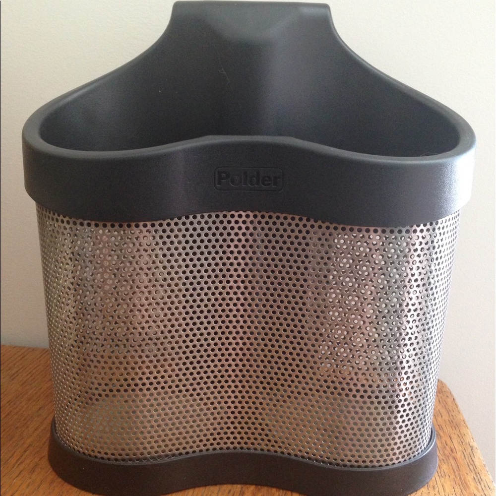 2-compartment hair tool caddy