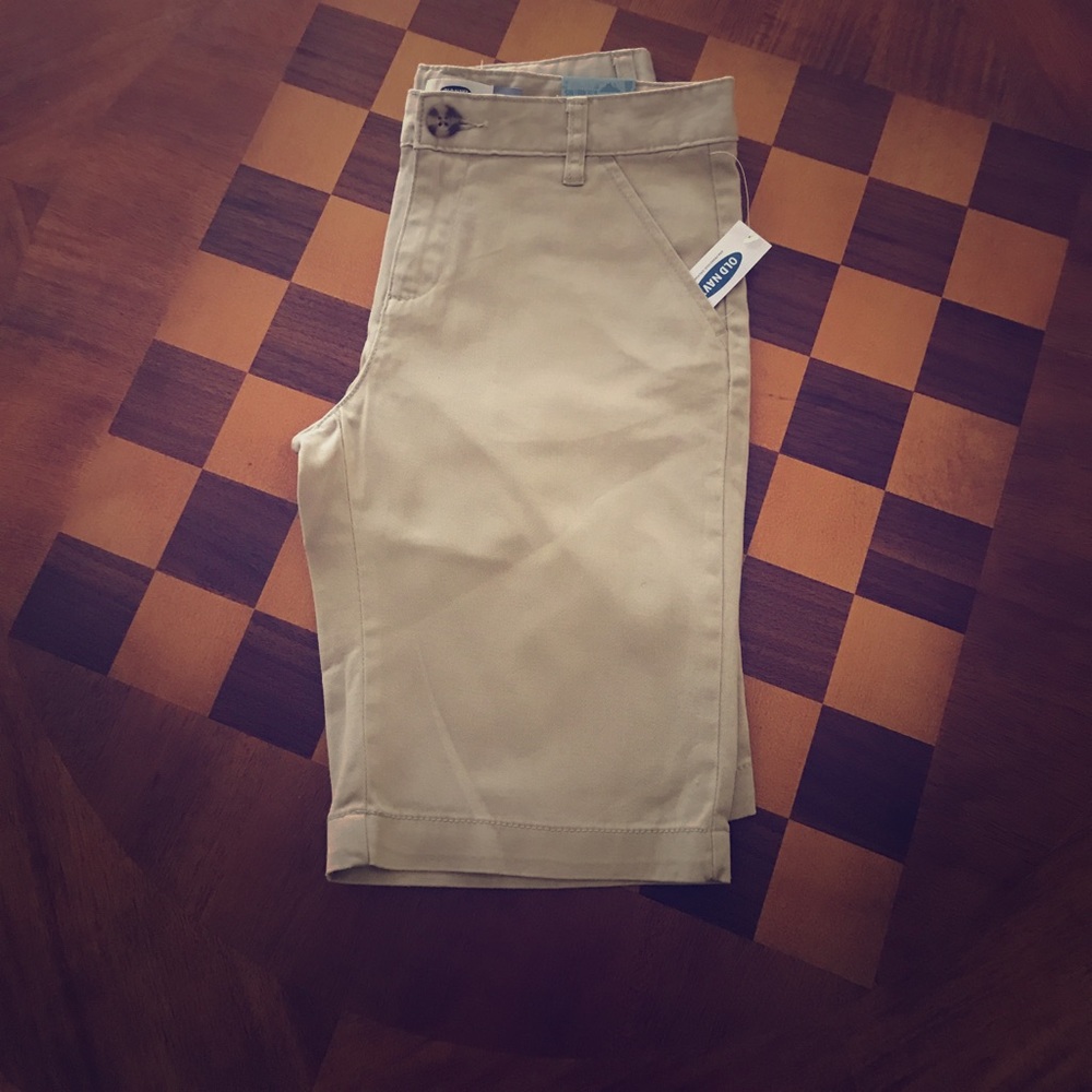 Old Navy Bermuda school uniform shorts Sz 12 Girls