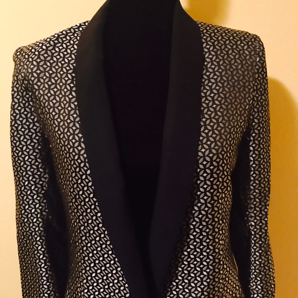 Black + Gold Blazer