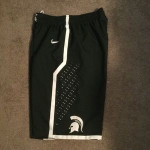 Nike Michigan State authentic shorts, medium