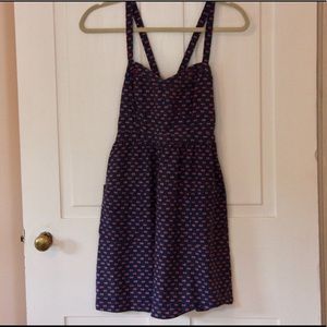 Aerie Navy Sundress