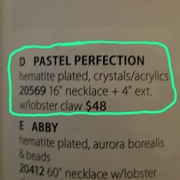 Premier Designs "Pastel Perfection" Necklace - Picture 5 of 5