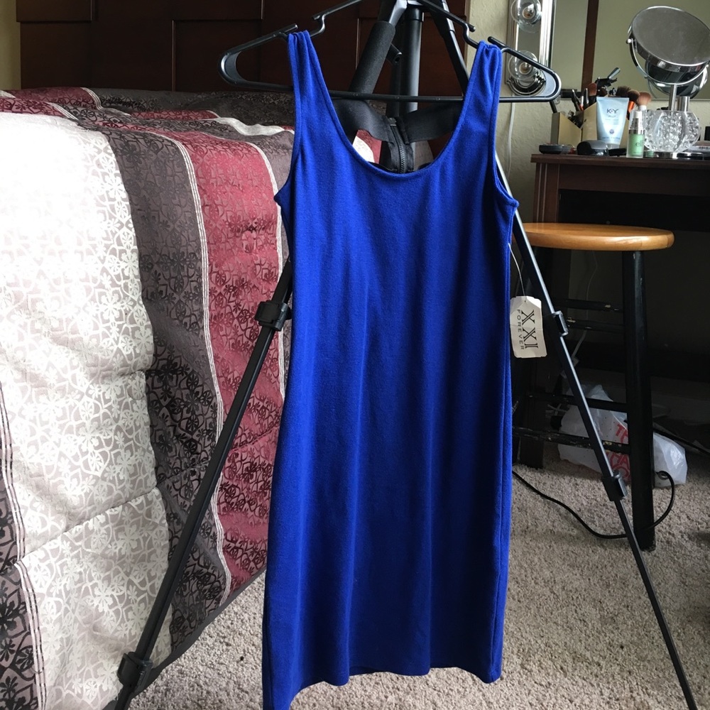 NWT Forever 21 Royal Blue Dress