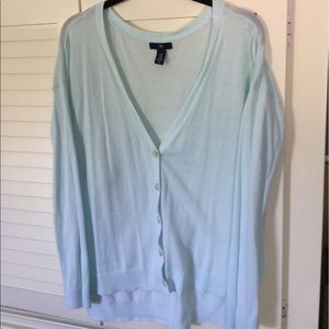 Baby blue top/very light sweater Medium Gap