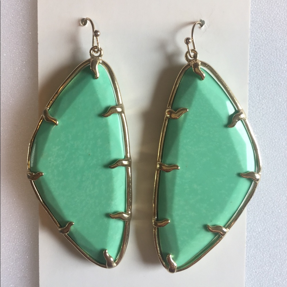 Kendra Scott Mint Seafoam Willow Earrings