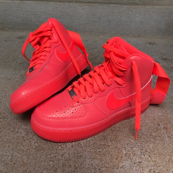 Nike Shoes - Nike Air Force 1  Coral Women's 7.5