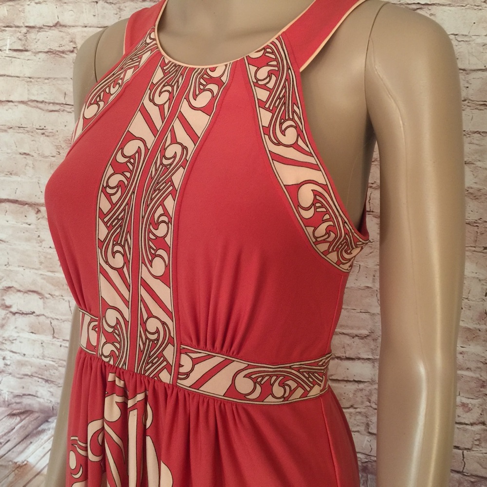 • BCBGMAXAZRIA • Scroll Print Dress Size X Small - Picture 6 of 8