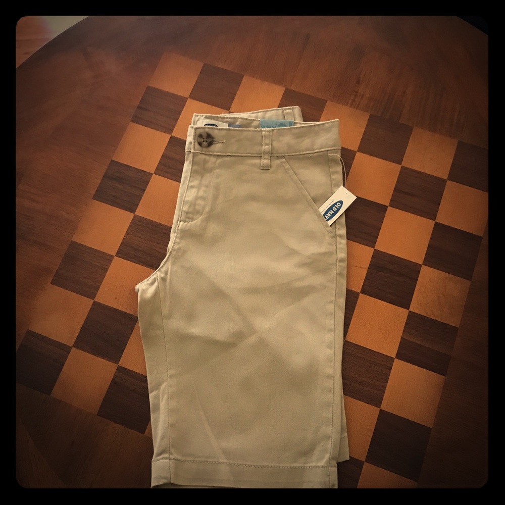 Old Navy Bermuda school uniform shorts Sz 12 Girls