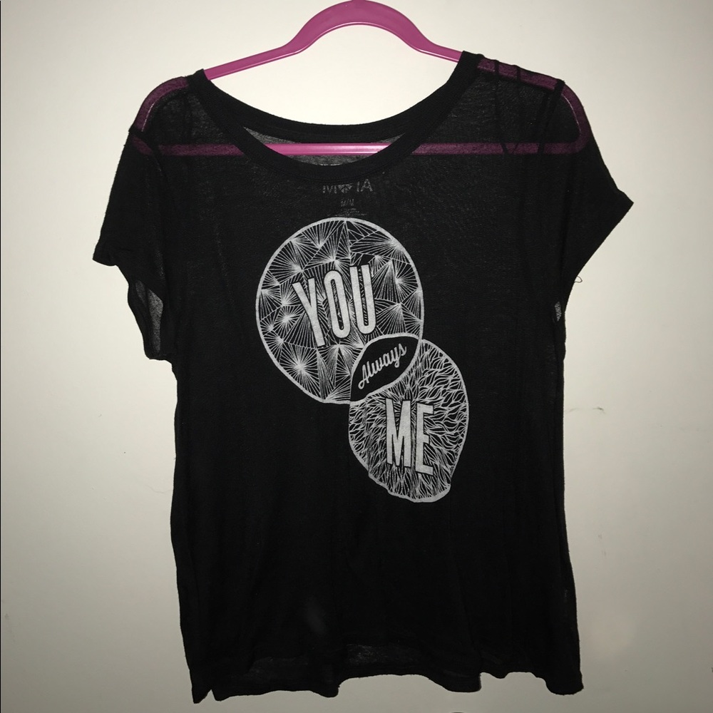 Black Bethany mota shirt