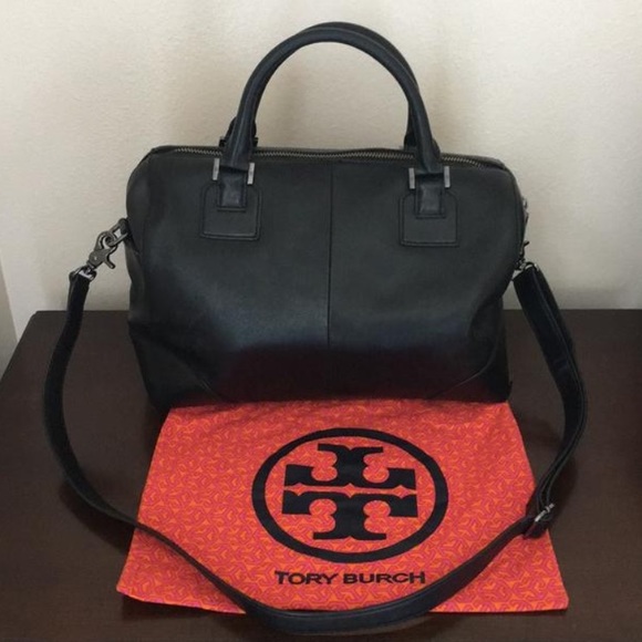 Tory Burch Robinson Middy Satchel Bowler - Picture 6 of 12