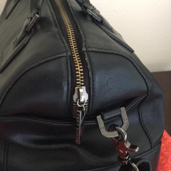 Tory Burch Robinson Middy Satchel Bowler - Picture 9 of 12