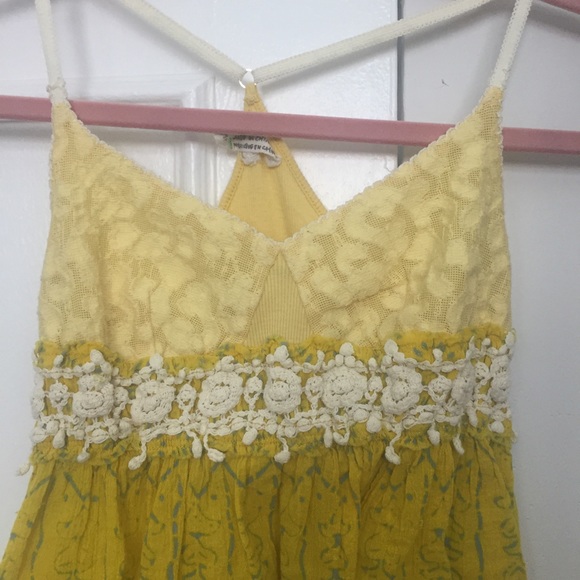 Free People Yellow Top - Picture 2 of 4