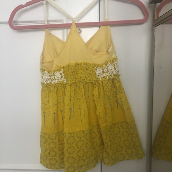 Free People Yellow Top - Picture 3 of 4