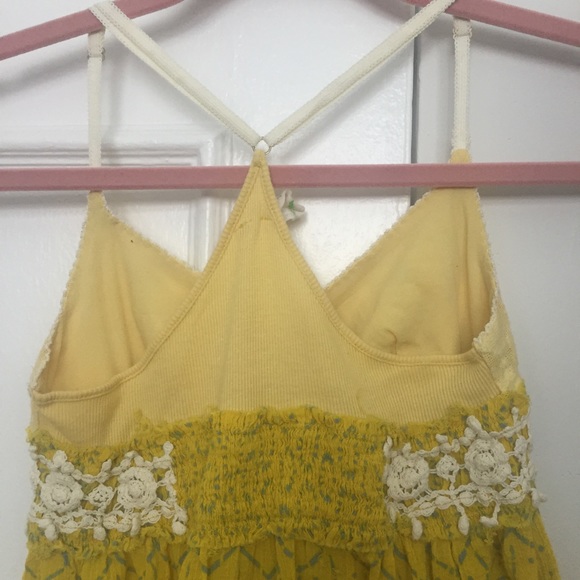 Free People Yellow Top - Picture 4 of 4