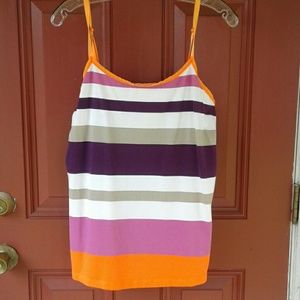 Multi colored cami
