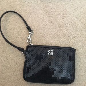 Coach Sequins Wristlet