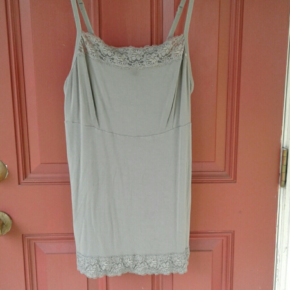 Gray cami