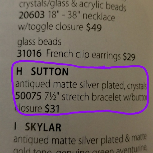 Premier Designs "Sutton" Bracelet - Picture 4 of 4