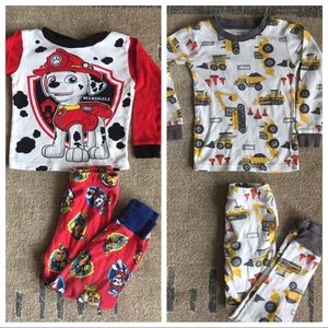 Bundle 3T Carters/Nickelodeon Paw Patrol pjs Set