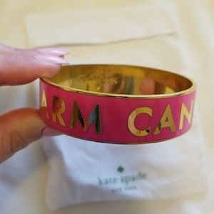 Kate Spade arm candy idiom bangle bracelet