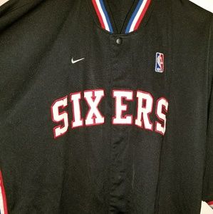 NIKE shoot around Philadelphia  76Sixers Jersey