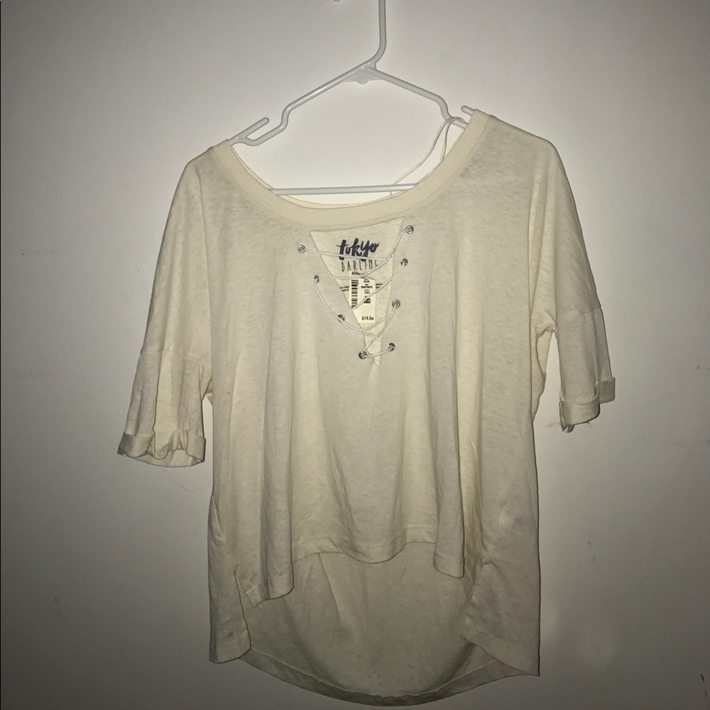 Half sleeve opened front