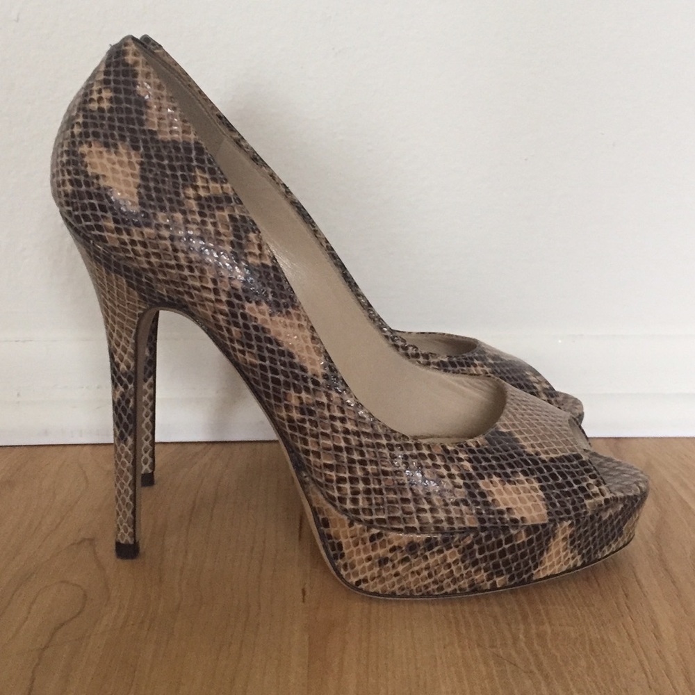 Jimmy Choo snake skin Pumps