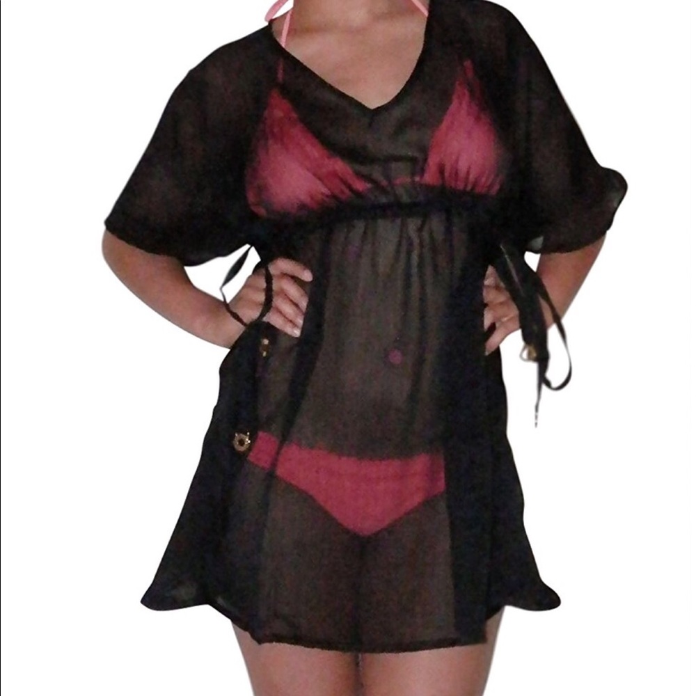 Swim suit cover up or tunic Mud Pie multiple color