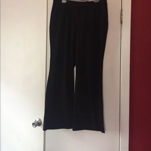 Ann Taylor Loft Black Julie pants sz 12