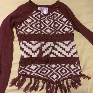 Justice sweater