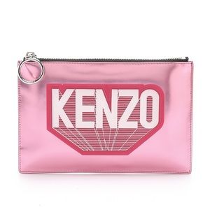 Kenzo Pink Clutch