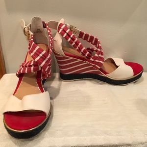 Sperry Top-Sider Aurora Wedge Sandals Size 9.5