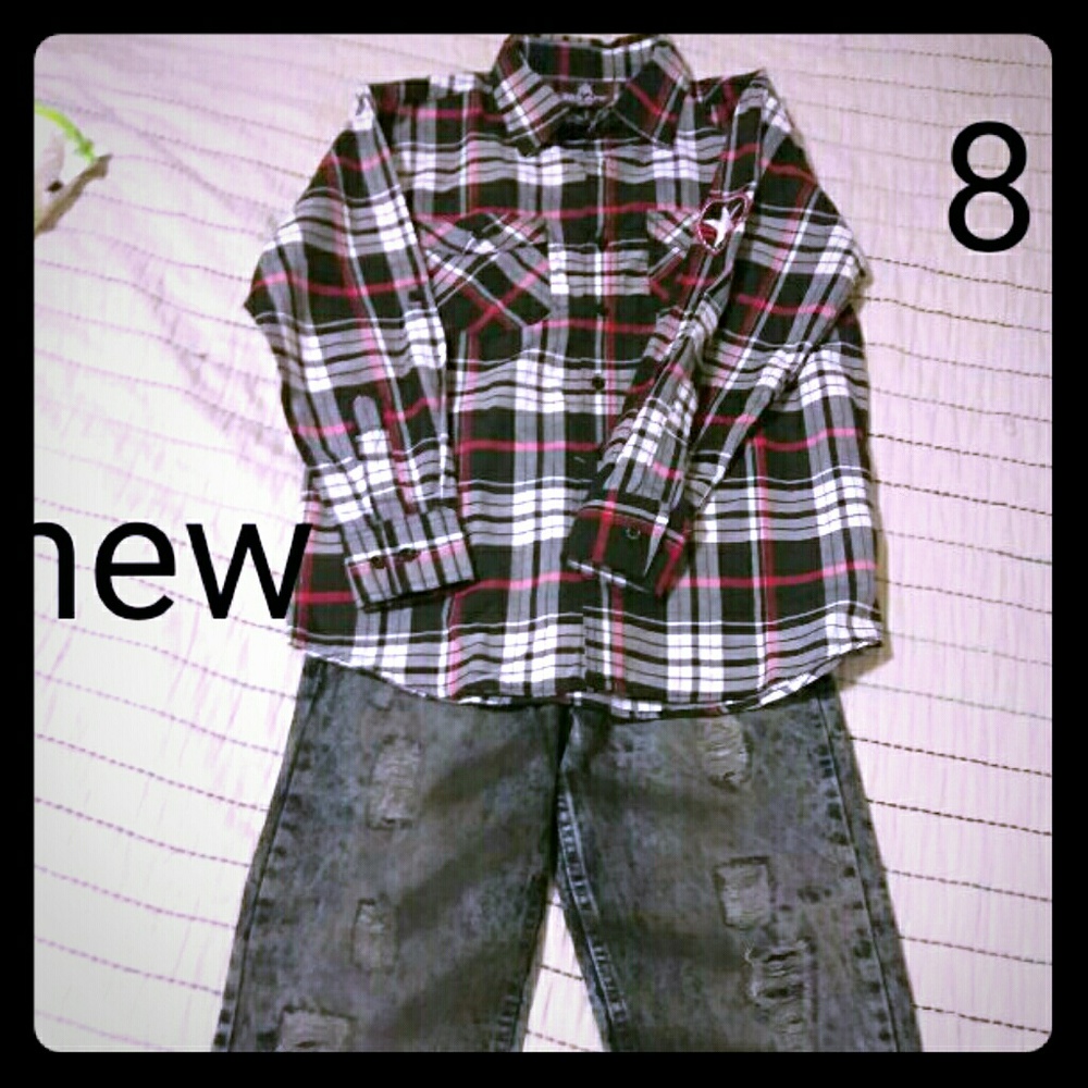Red Ape size  boys size 10 2 piece set