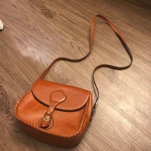 Summer satchel. Vegan leather