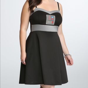Torrid Size 2 , Star Wars Darth Vader Skater Dress