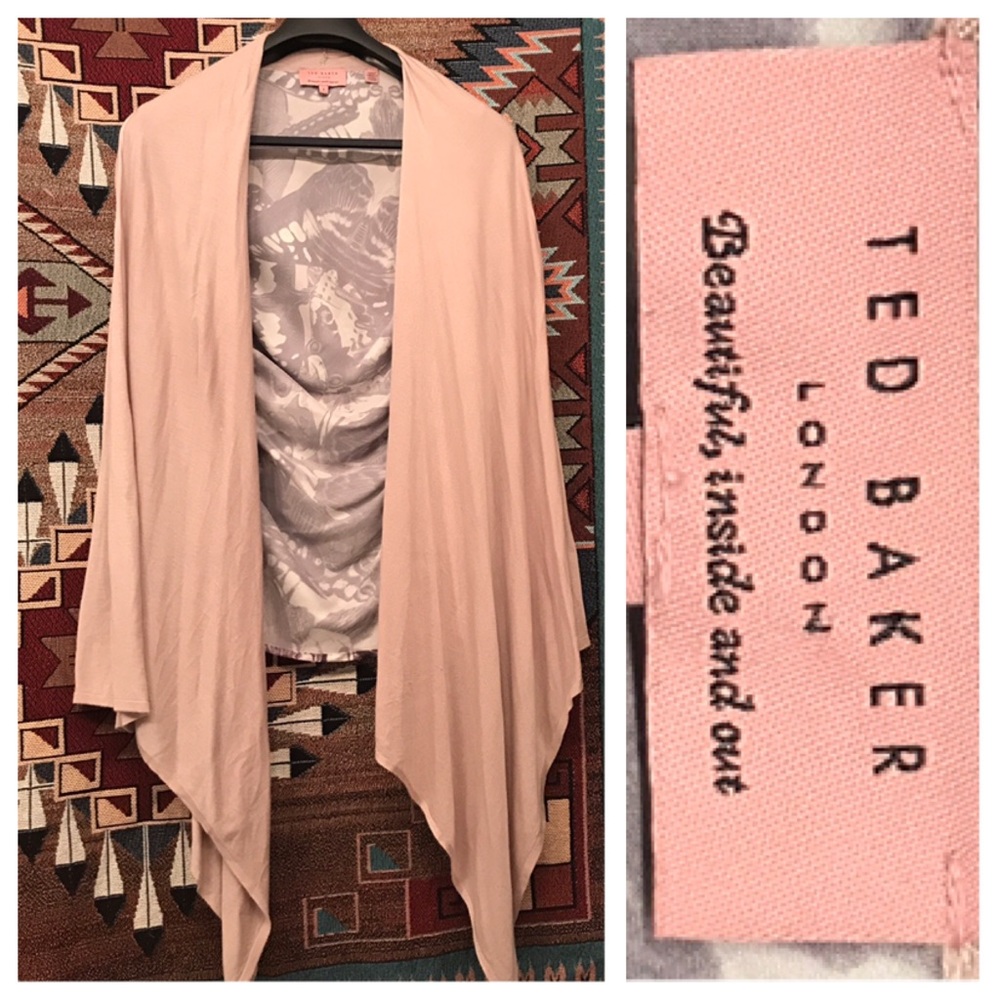 Ted Baker London Waterfall Cardigan Sz 1