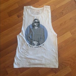 Kurt Cobain Graphic Tank