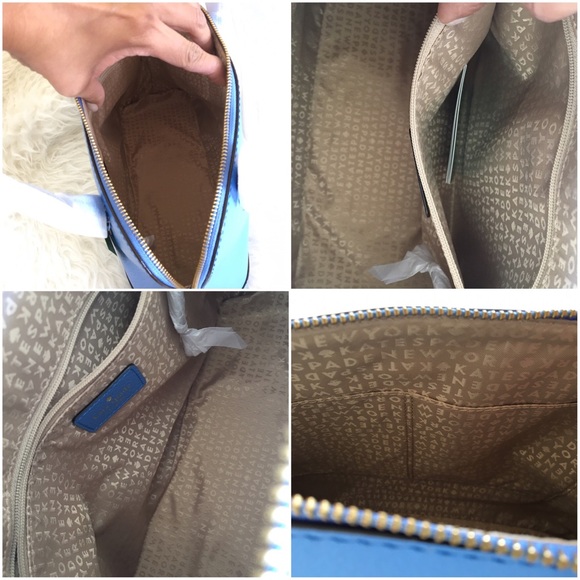 Kate Spade Small Rachel Grand Street Blue Hand Bag - Picture 6 of 7