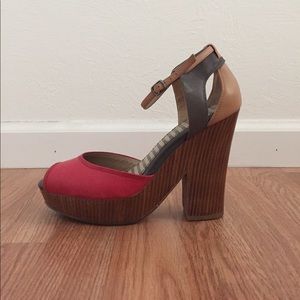 Splendid Platform Heels - Size 10