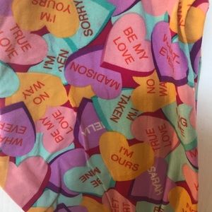 Lularoe heart leggings