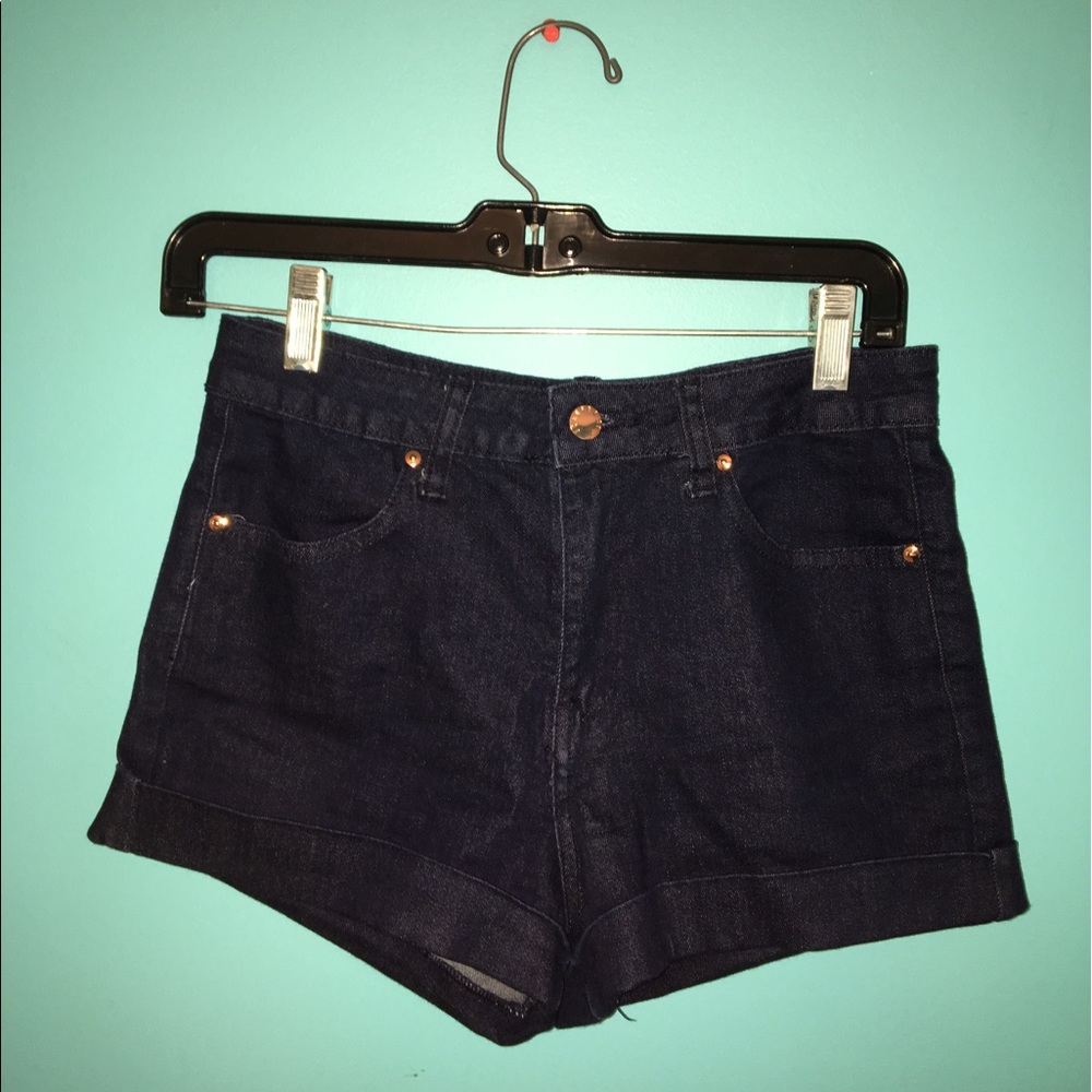 Denim shorts