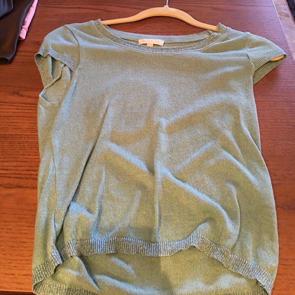 Kookai crop top in blue size 2 (European size)